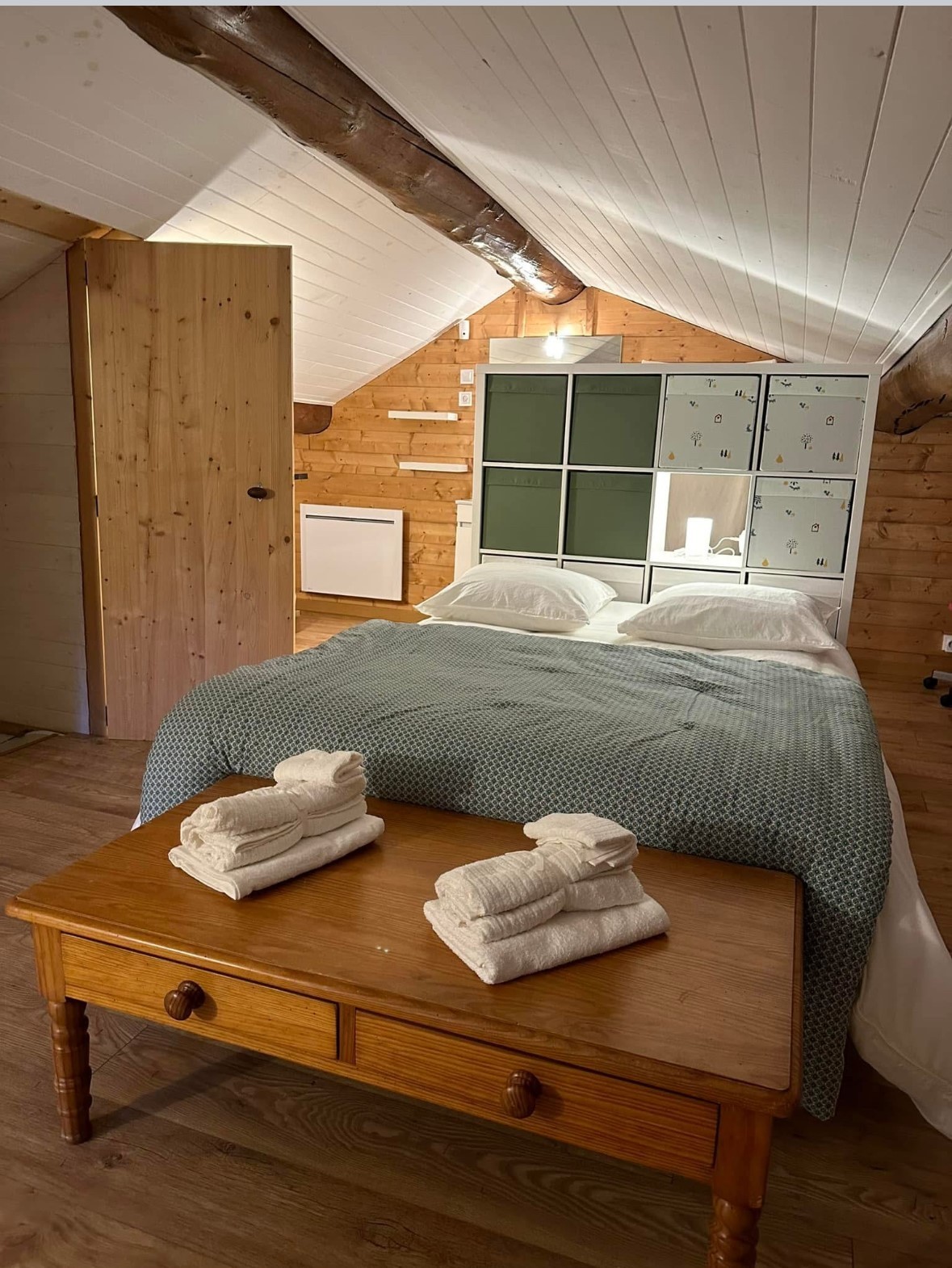 Chambre2 avec 2 lits doubles 2ème étage