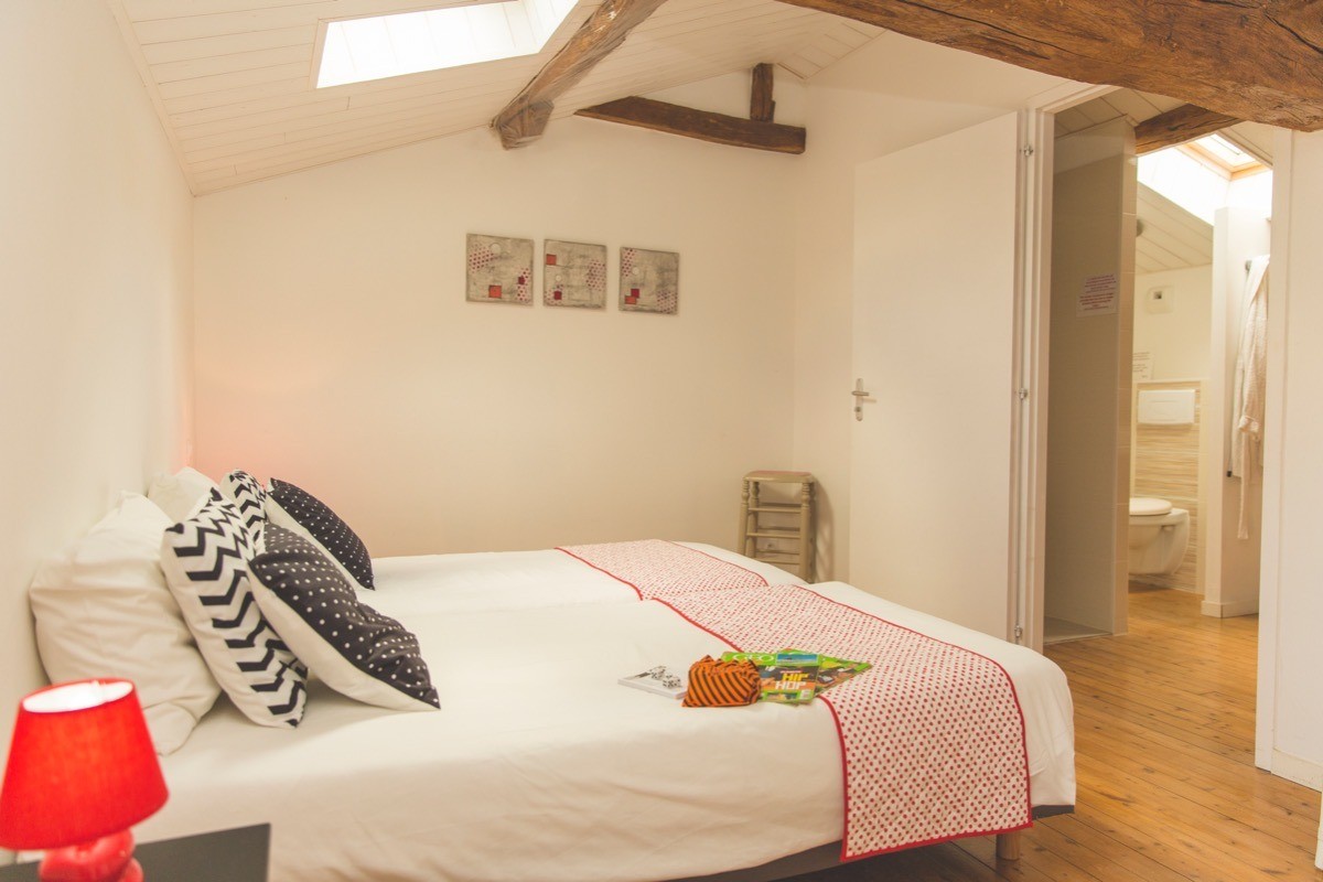 5 chambres spacieuses et modulables