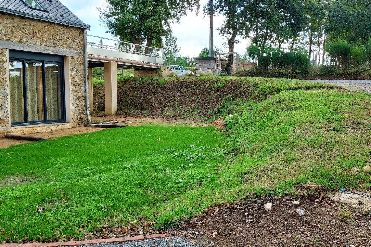 Accès extérieur à l espace bien être