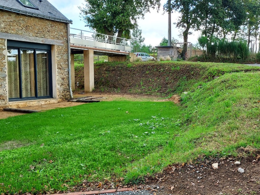 Accès extérieur à l espace bien être