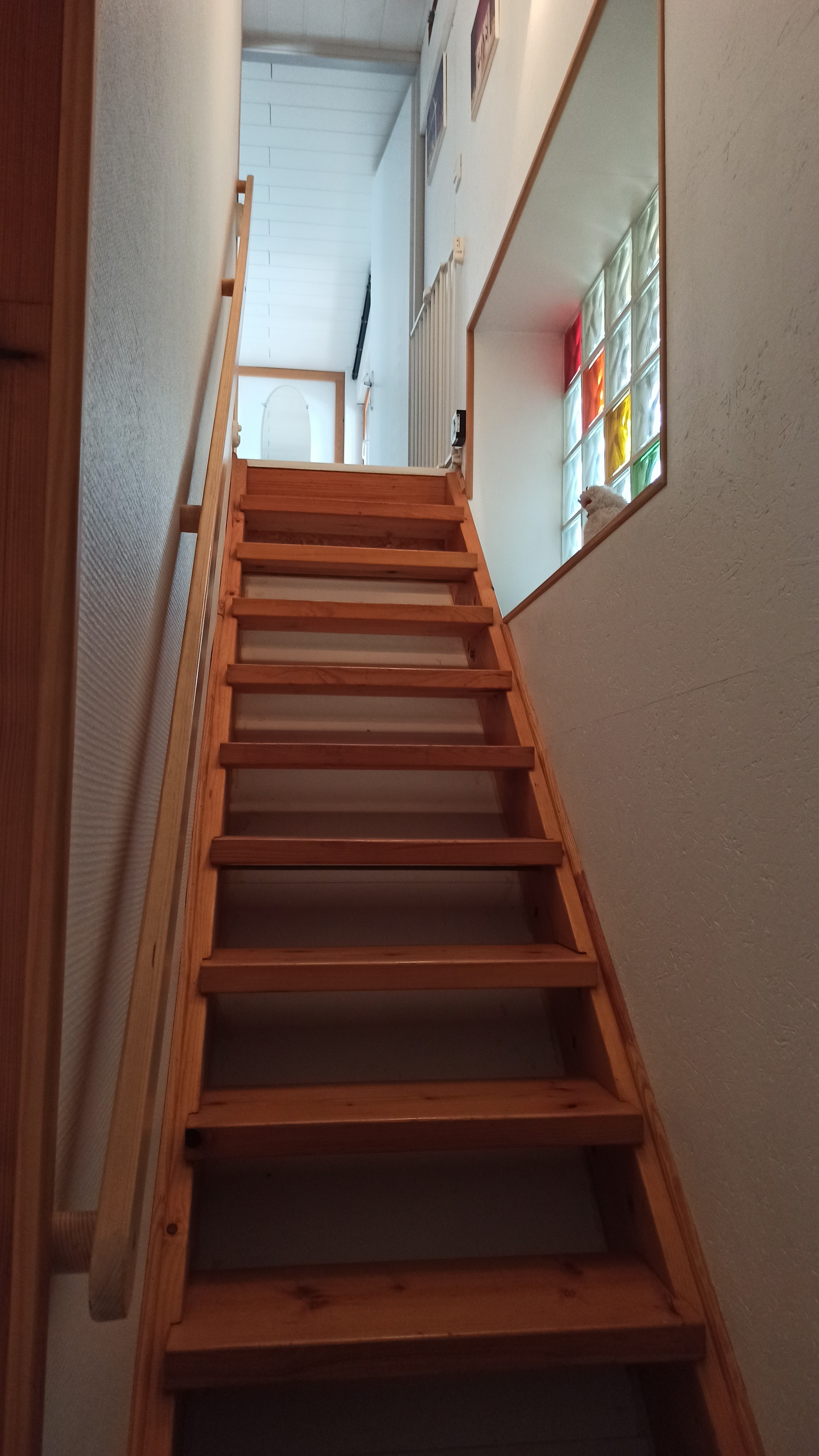 escalier vers chambres