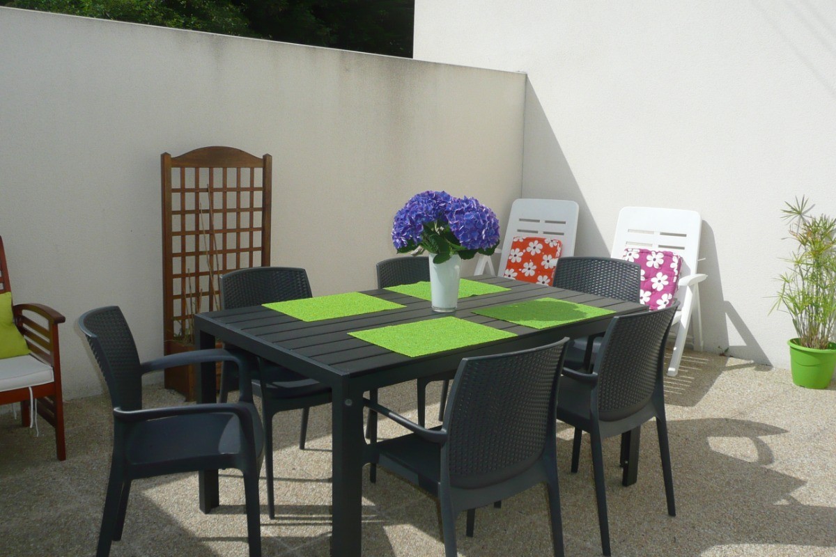 Terrasse à l'abris des regards