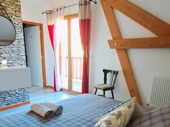 Vue sur balcon exterieur