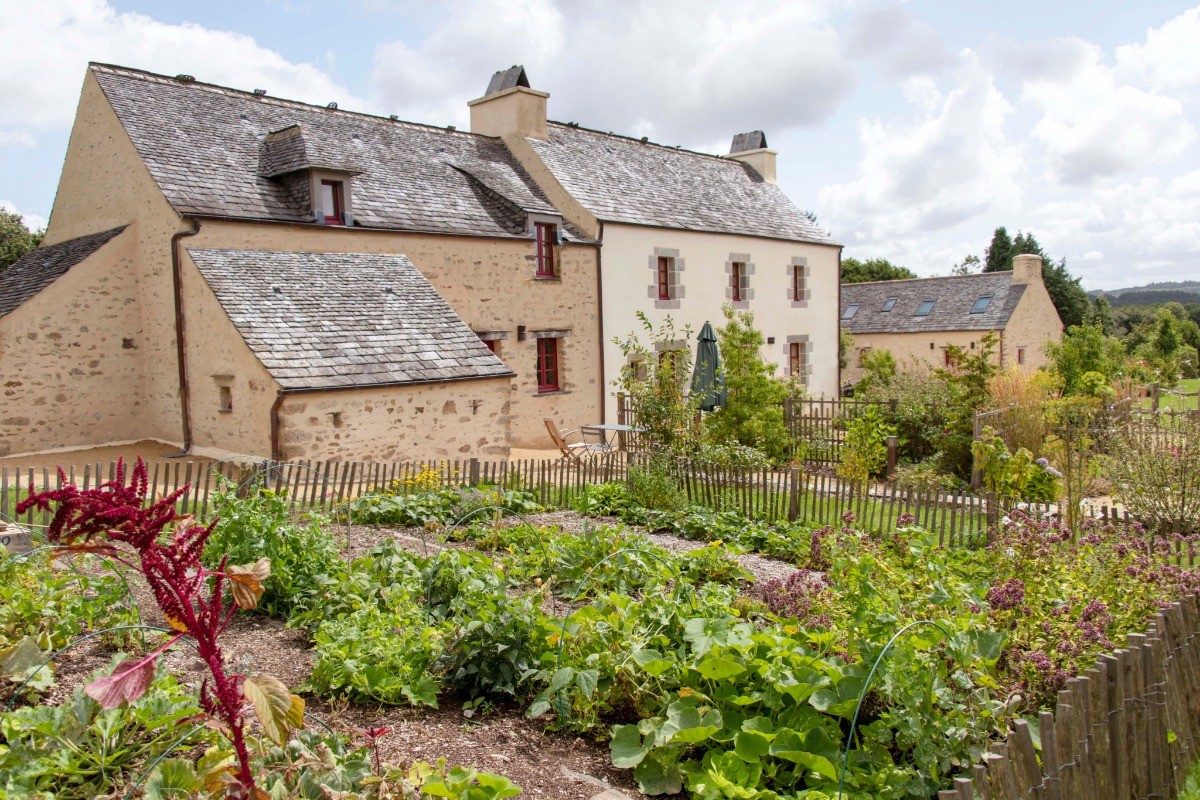 Le domaine avec son potager