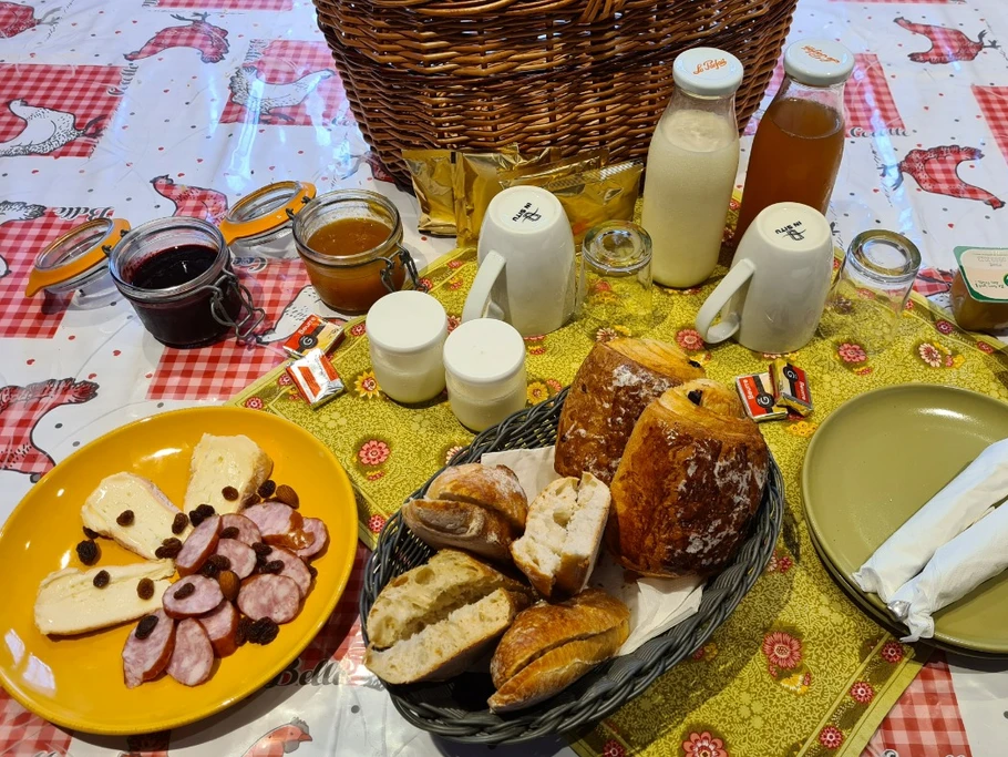 panier petit déjeuner