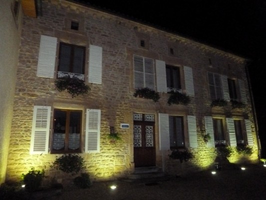 Ambiance en soirée - Chambre d'hôtes l'An XII - Orchidées
