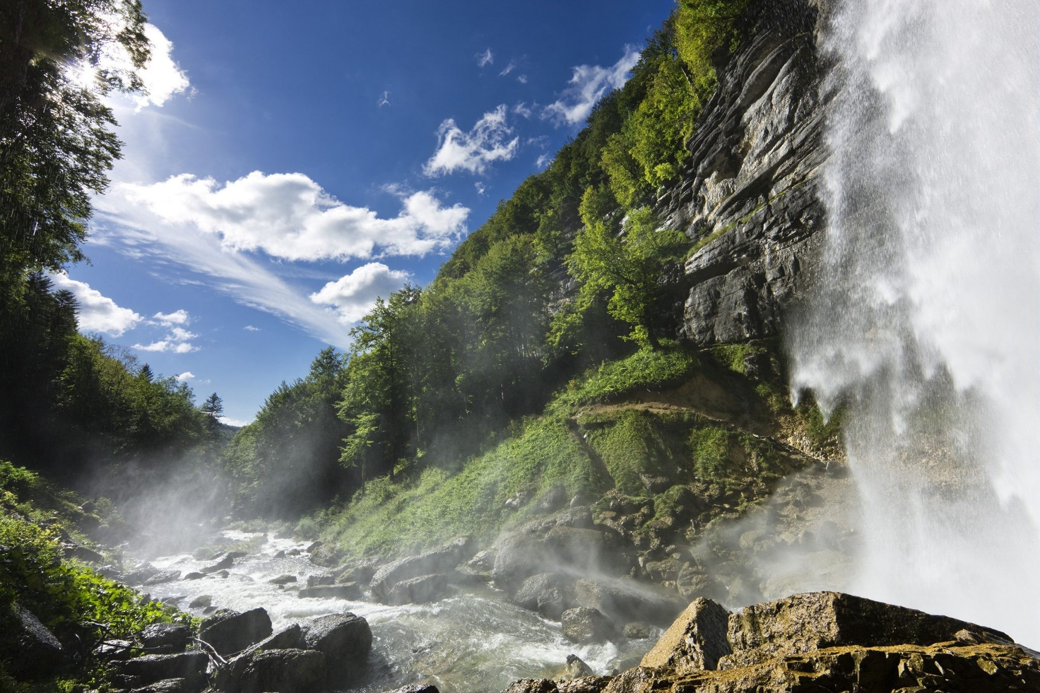 Les cascades
