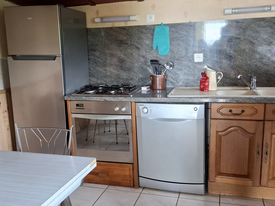 Cuisine avec espace repas