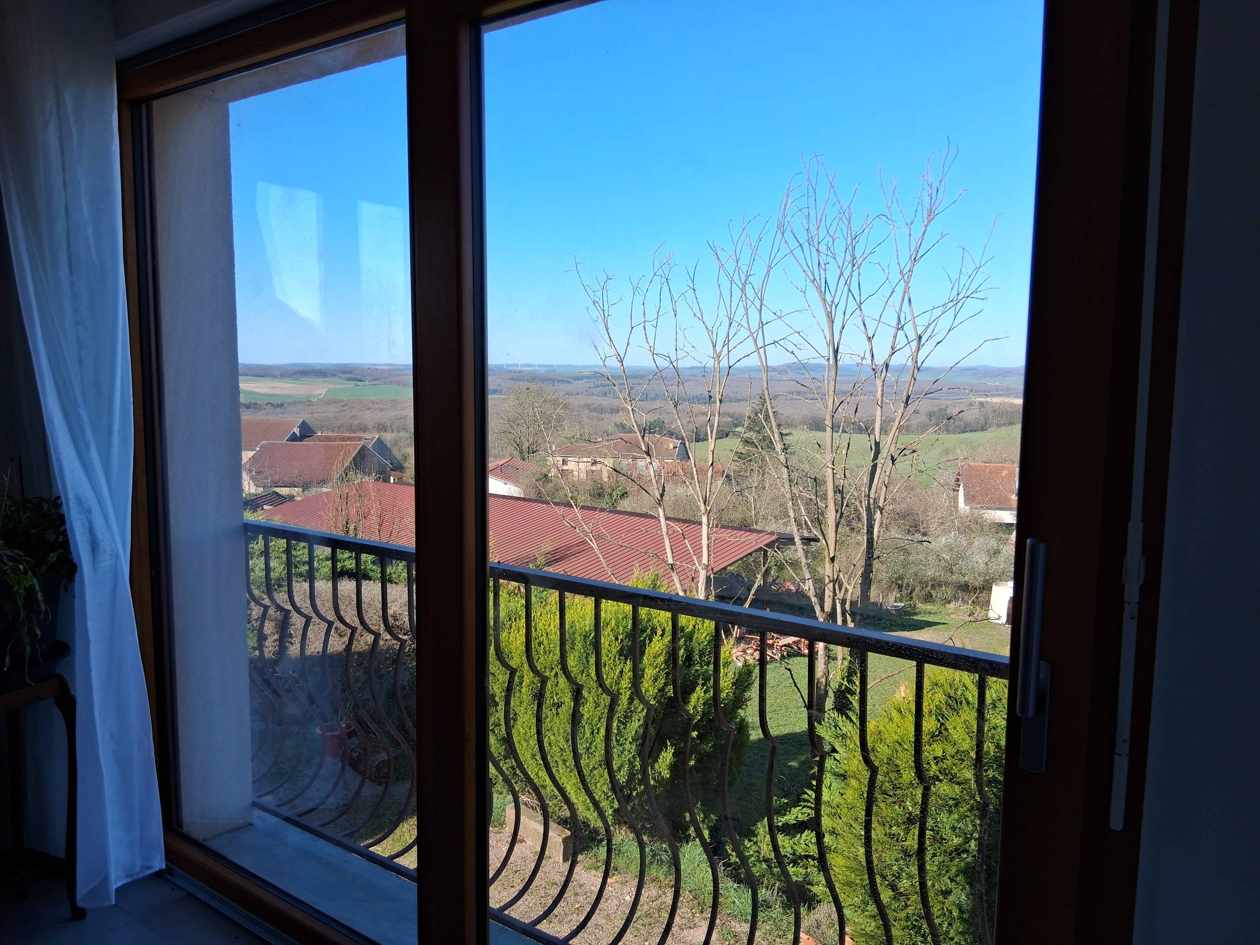 Vue depuis le séjour - Maison Les Sables