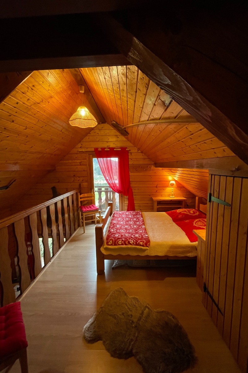 Vue de la mezzanine depuis la chambre à coucher