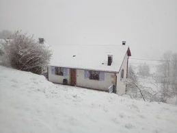 Snowy weather - Gîte les azalées