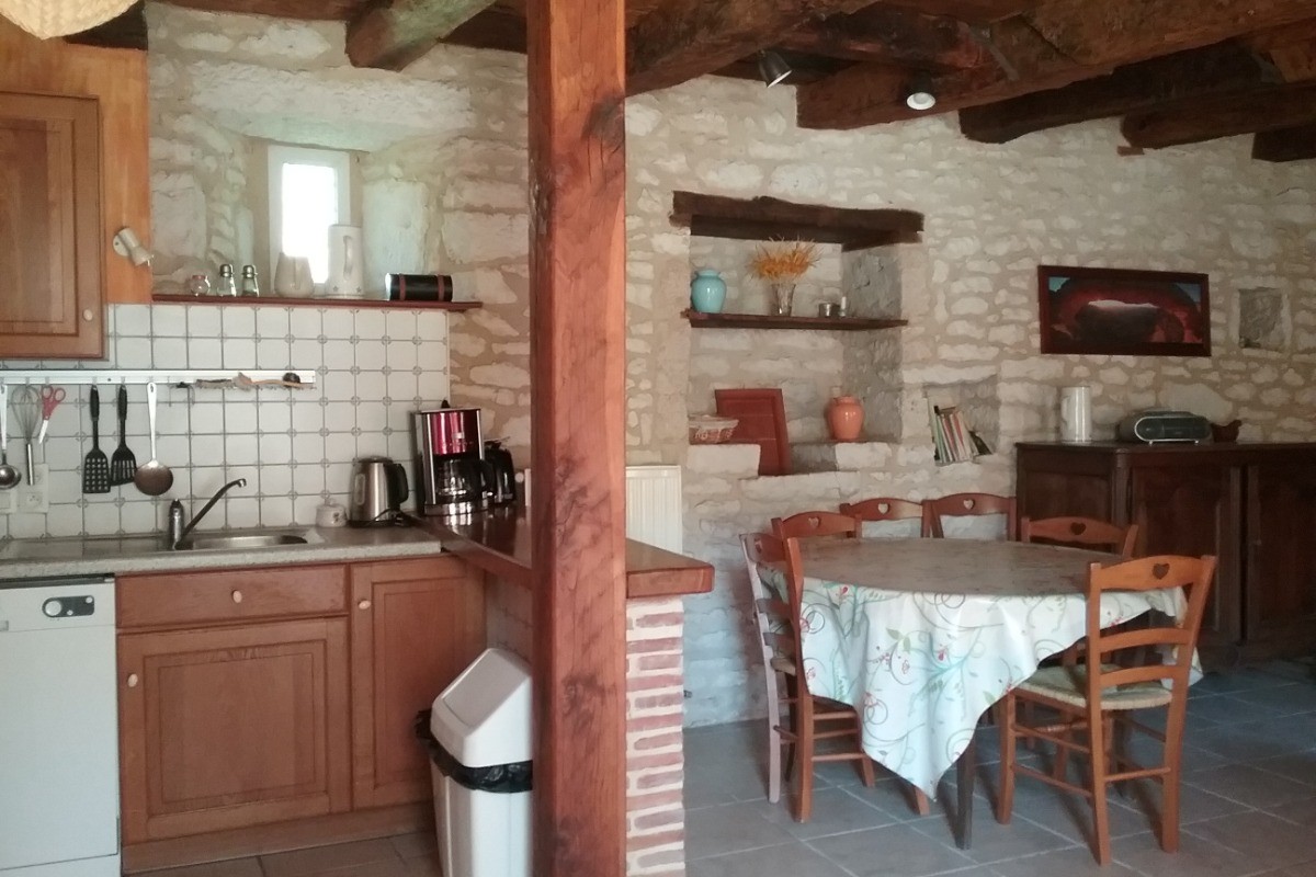 Cuisine et salon