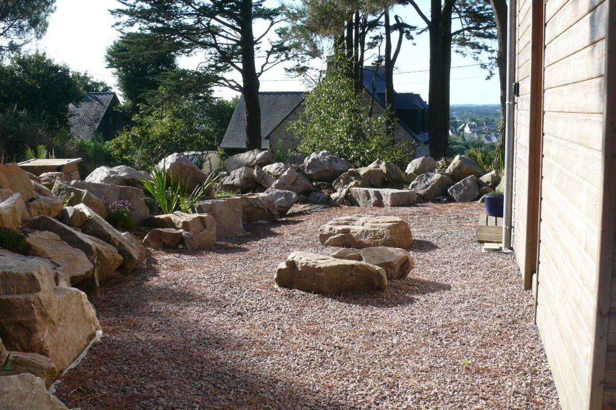Arrière du gîte