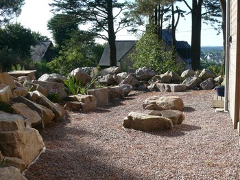 Arrière du gîte
