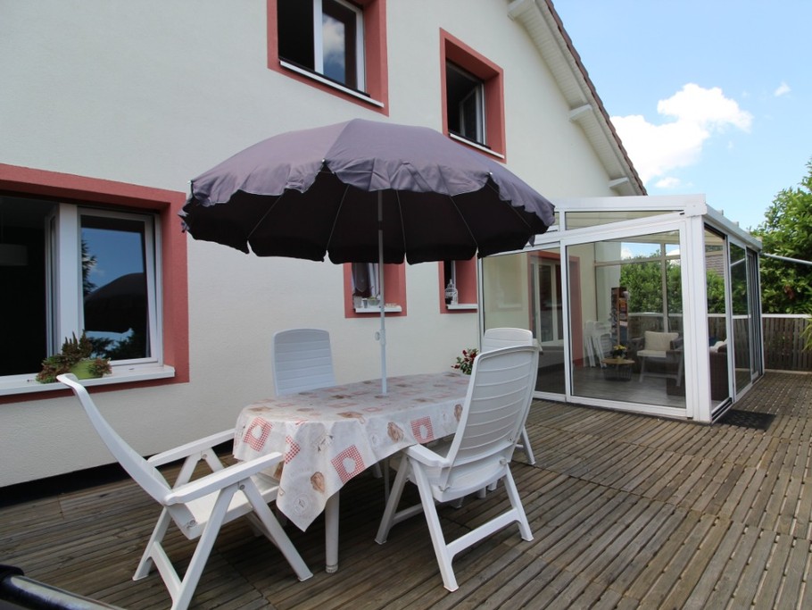 Chez Papy Roger - La terrasse et la véranda