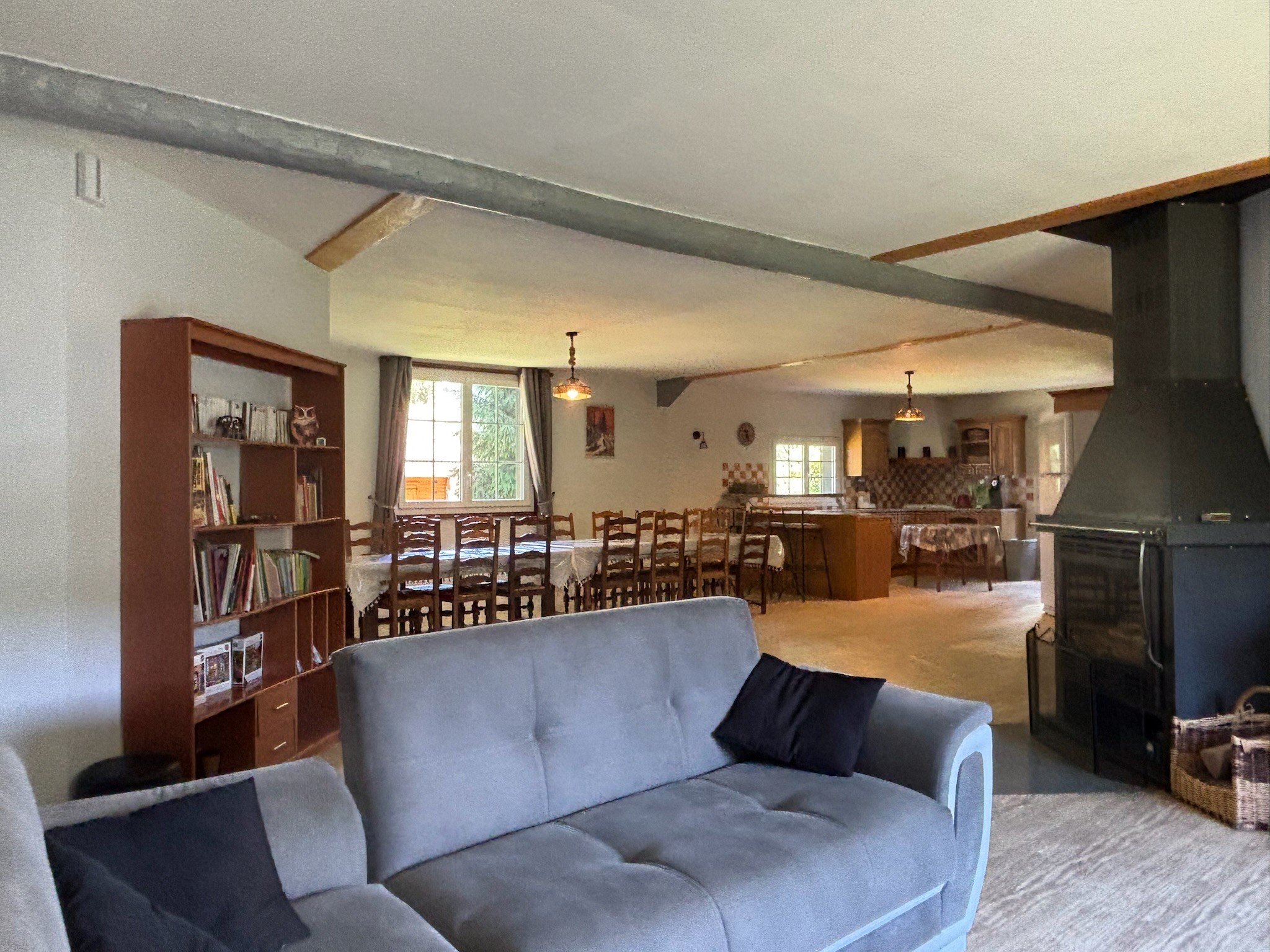 Salon/ séjour - Gîte la Saboterie à Gérardmer