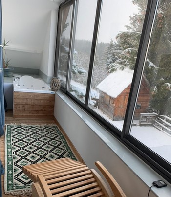 Spa (baignoire balnéo & fauteuil sauna infrarouge)