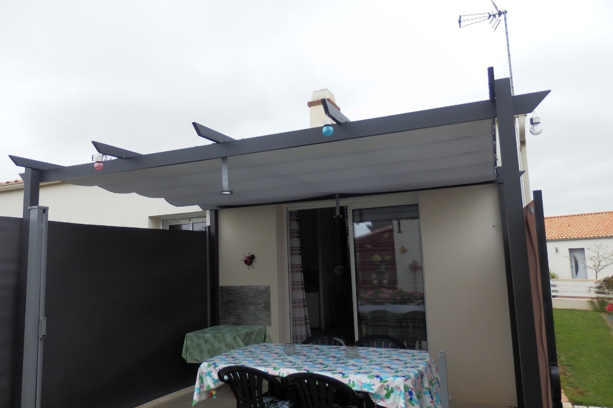 terrasse avec pergola