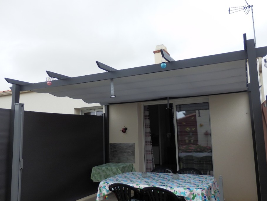 terrasse avec pergola
