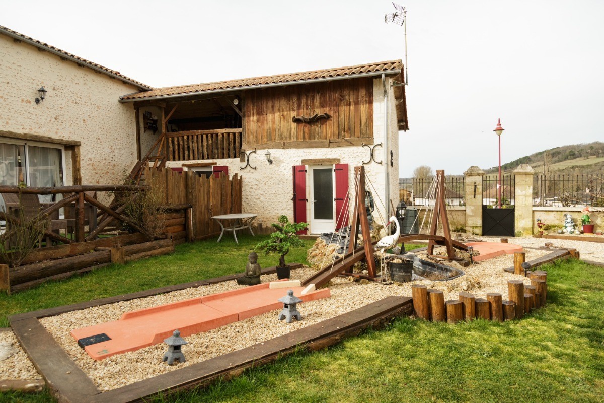 Parcours mini-golf