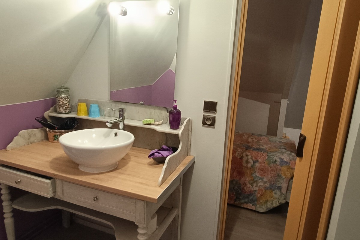 Chambre d'hôtes Capucine - La petite vallée - Salle d'eau