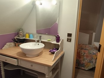 Chambre d'hôtes Capucine - La petite vallée - Salle d'eau