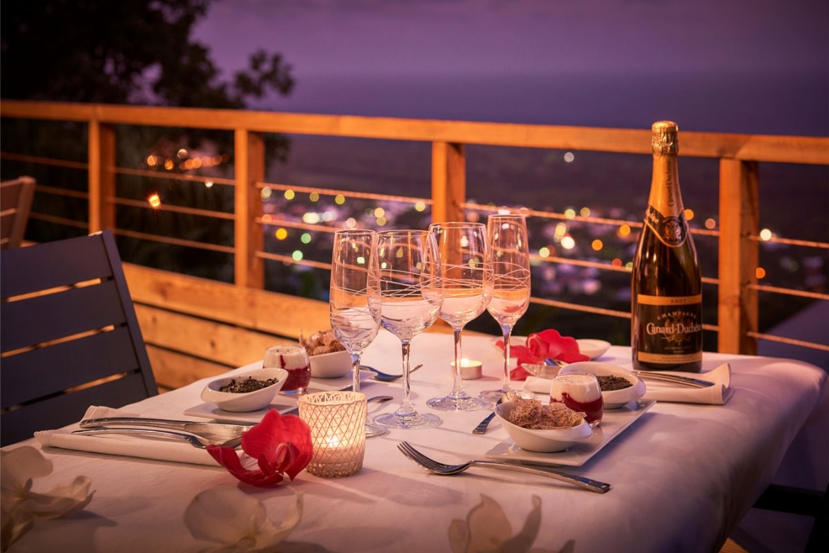dîner à la Villa Romeo