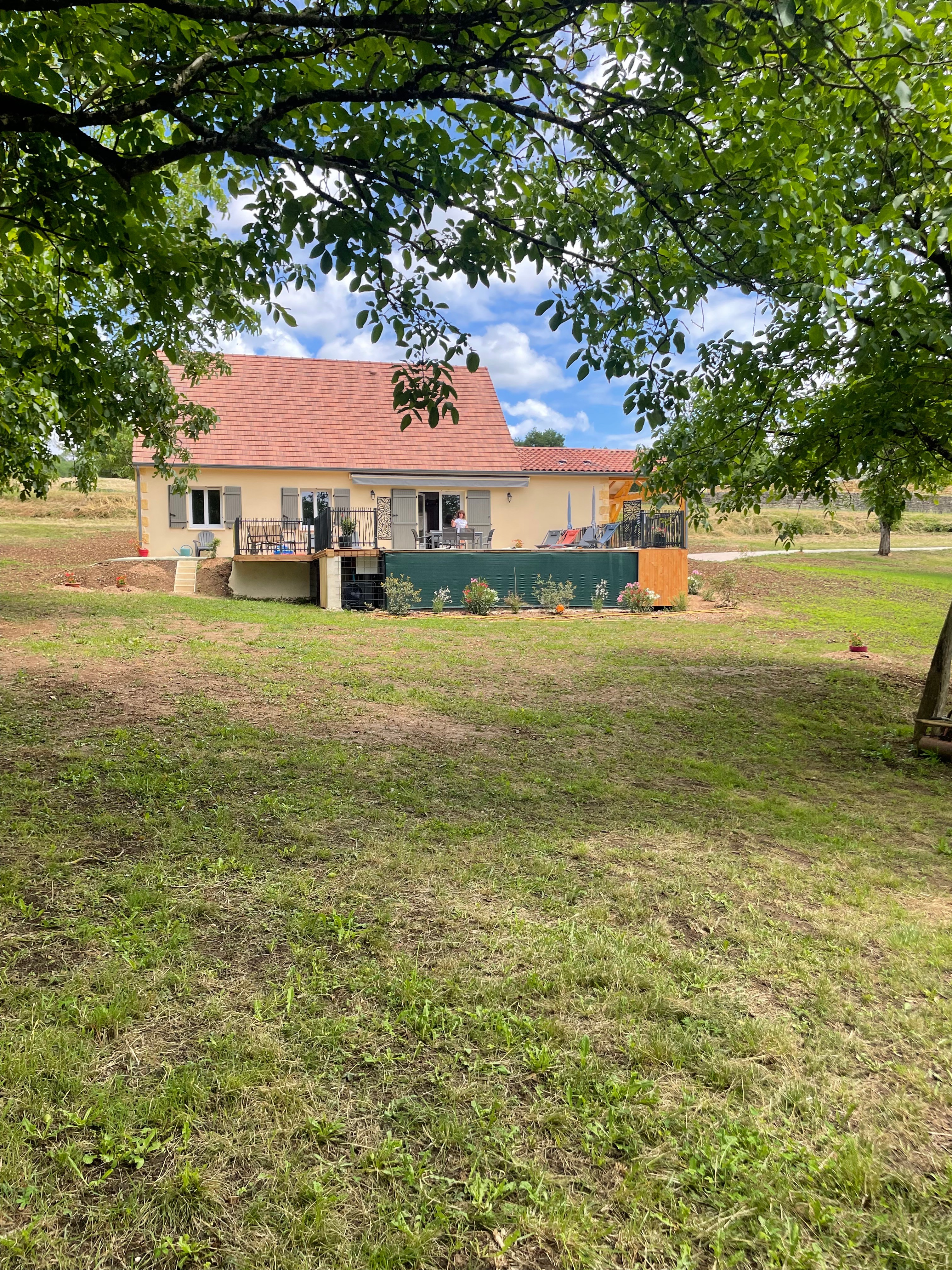 Arrière de la maison