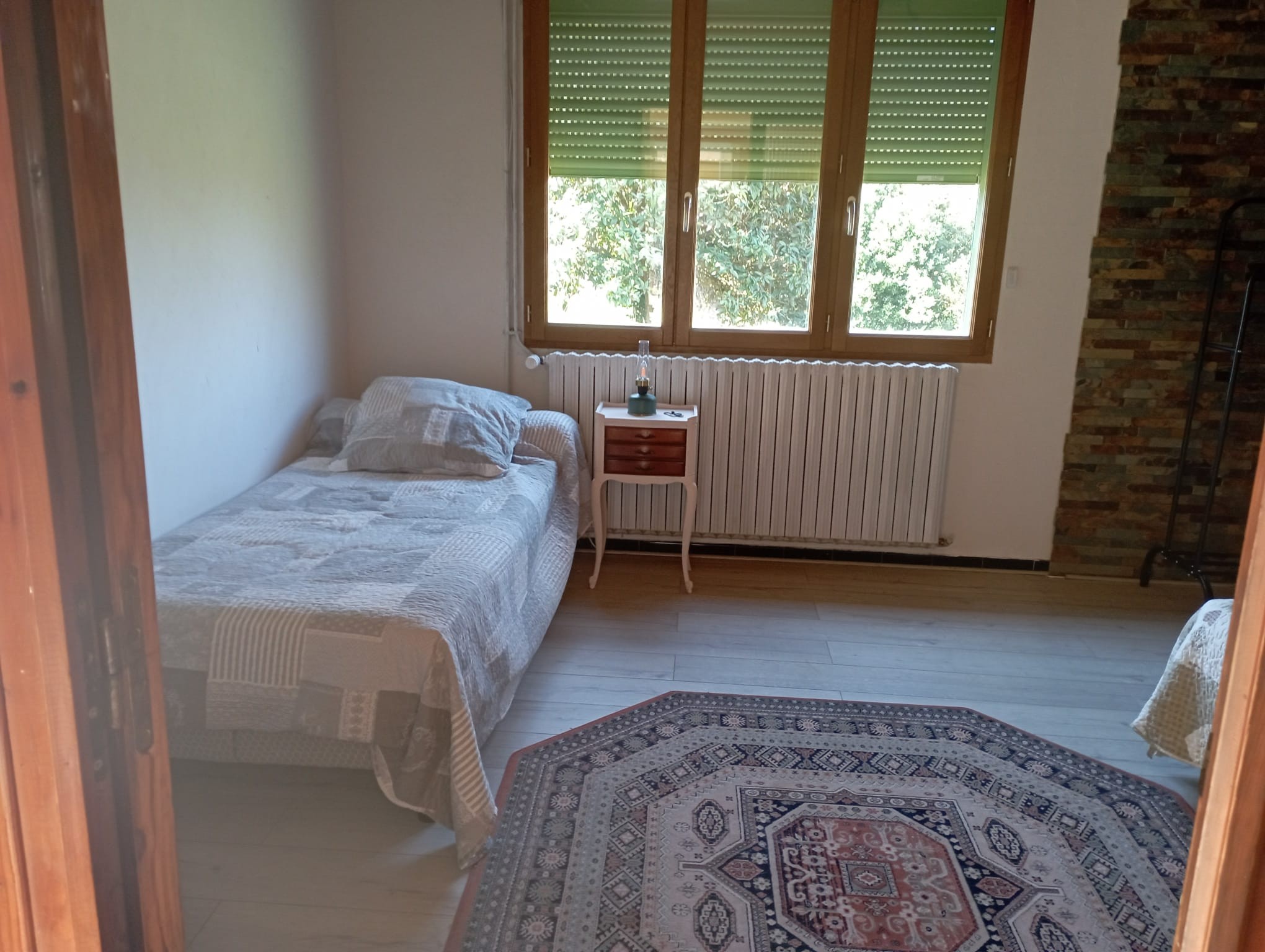 chambre 2 lits 90