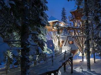 Tribu Perchée sous la neige Bol d'Air (c) Michel Laurent