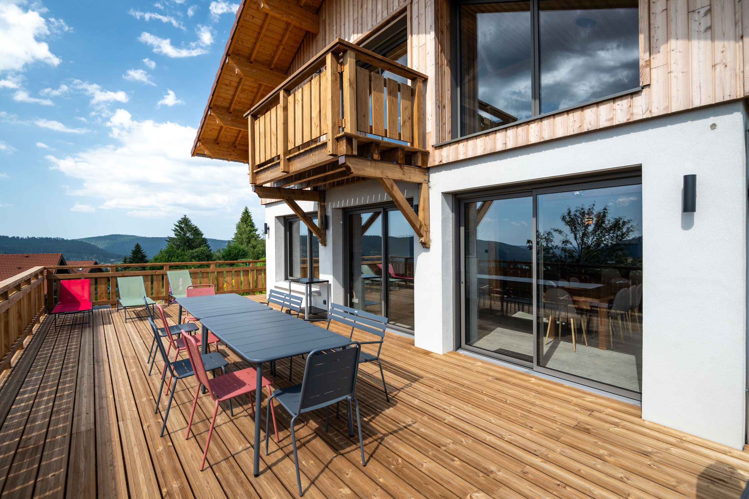 Terrasse - Chalet Belvédère du Costet