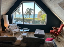 Vue mer en mezzanine