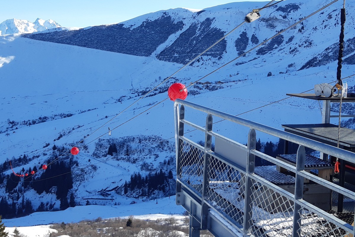 TYROLIENNE DE VALMOREL