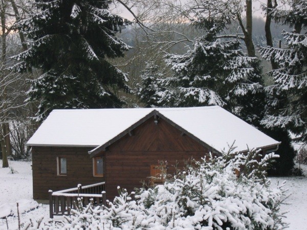 le chalet l'hiver