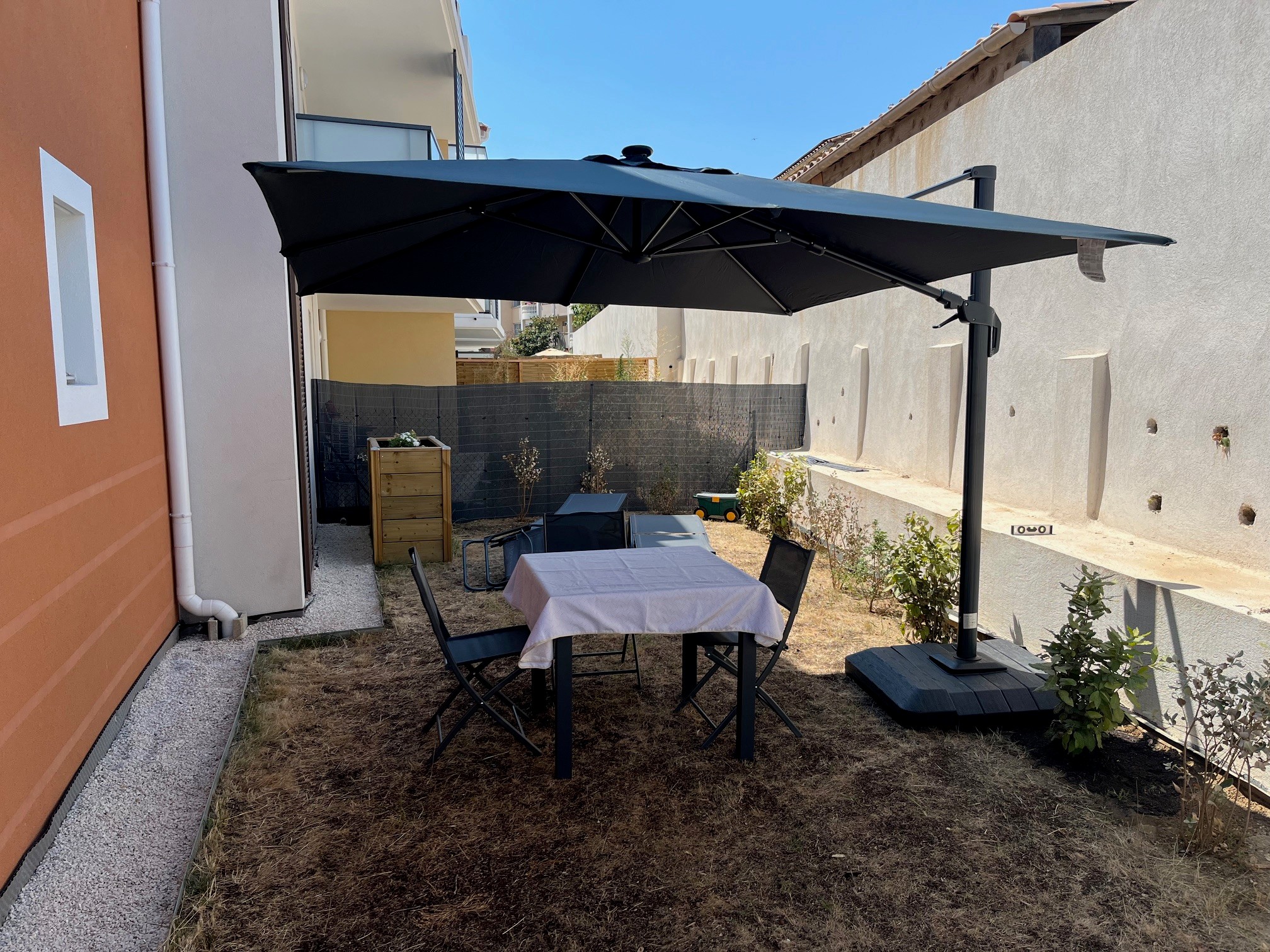 Le jardin privé