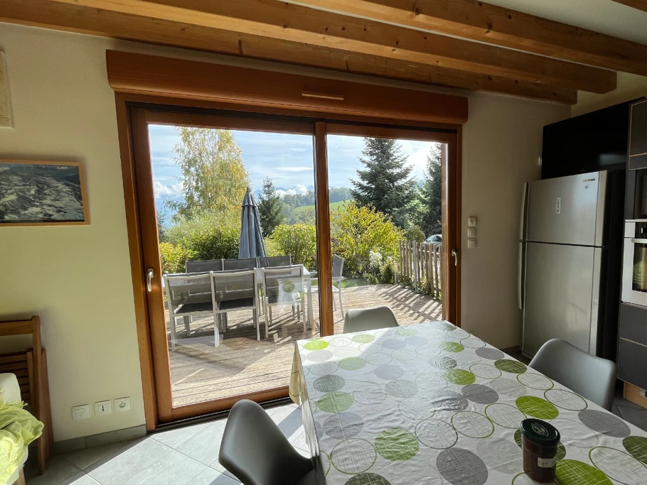 séjour vue terrasse