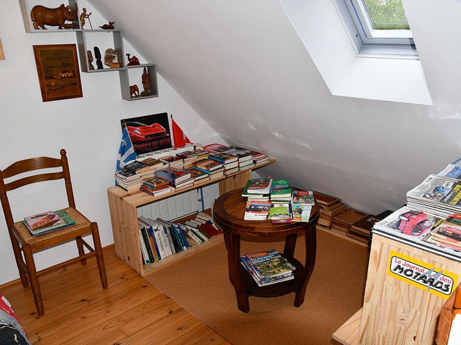 bibliothèque chez l' habitant
