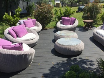 Terrasse et jardin