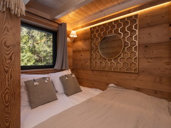Espace nuit - Lodge romantique - Les Jolis Chalets