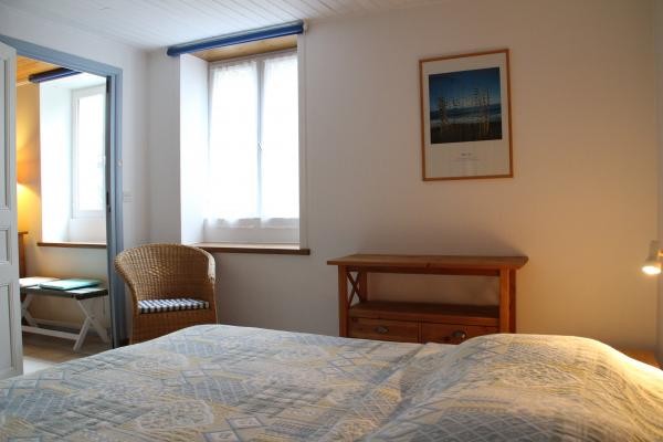 Chambre lit 2 places, La Bernache pour 5 personnes, La Guillemette, Fouras, Charente maritime