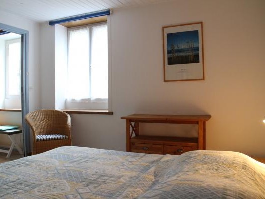 Chambre lit 2 places, La Bernache pour 5 personnes, La Guillemette, Fouras, Charente maritime