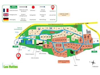 Plan du camping