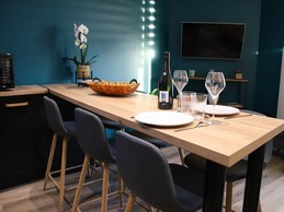 Cuisine Gîte Appart'Edith La Neuville aux Larris