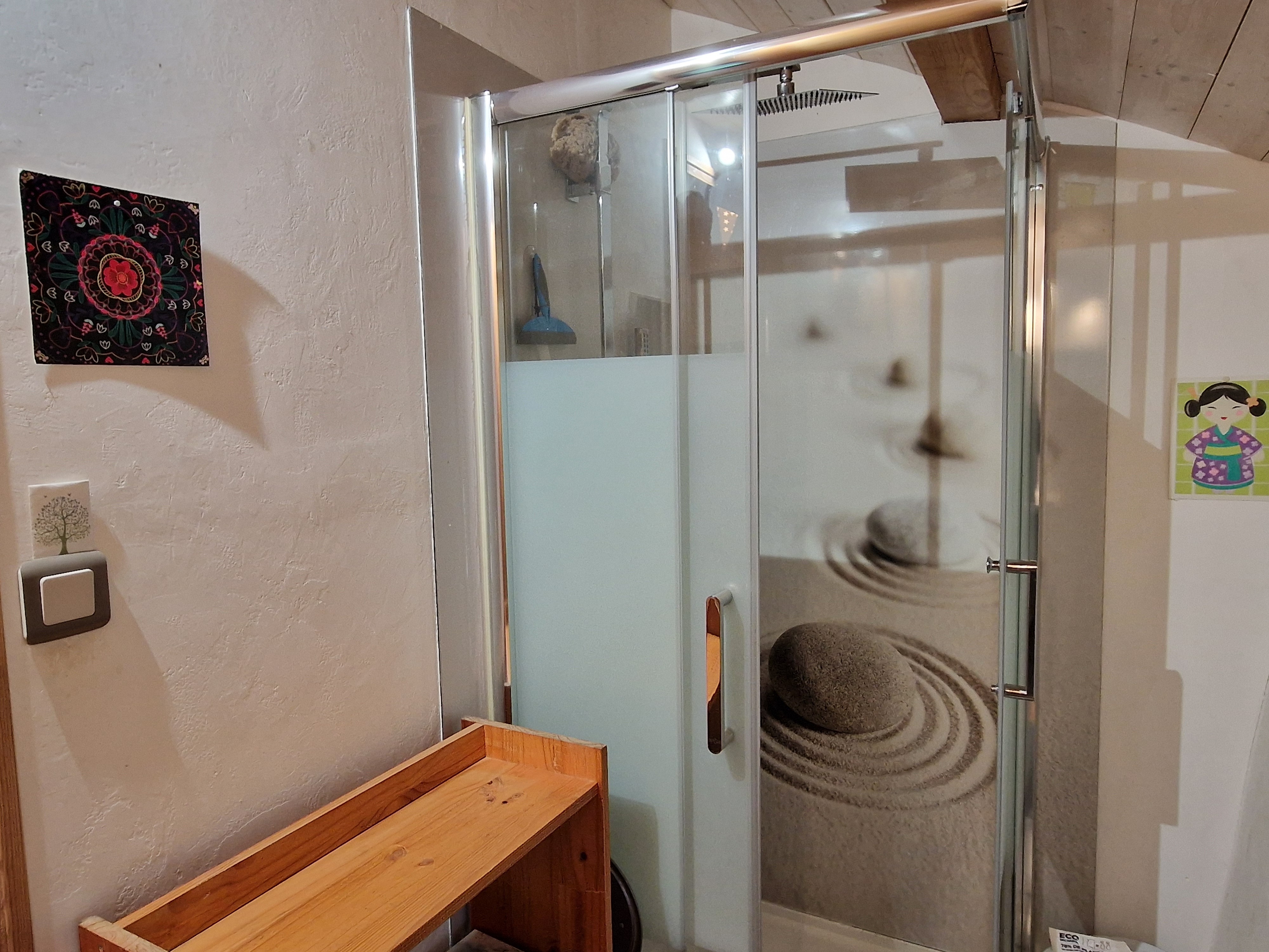 Shower room - Gite de la Cabiole