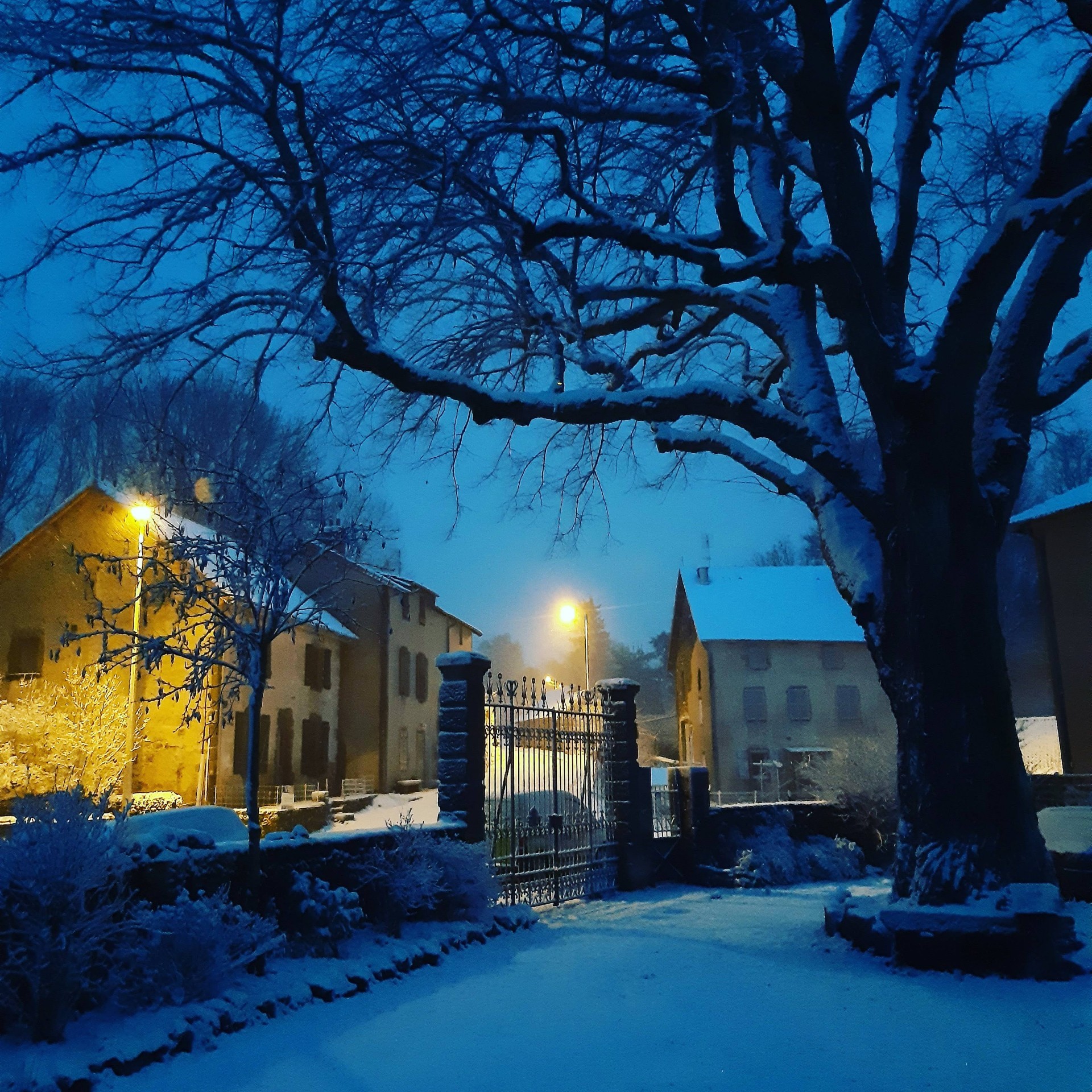 Maison "Le Suquet", Pontgibaud, Puy de Dôme : En hiver !