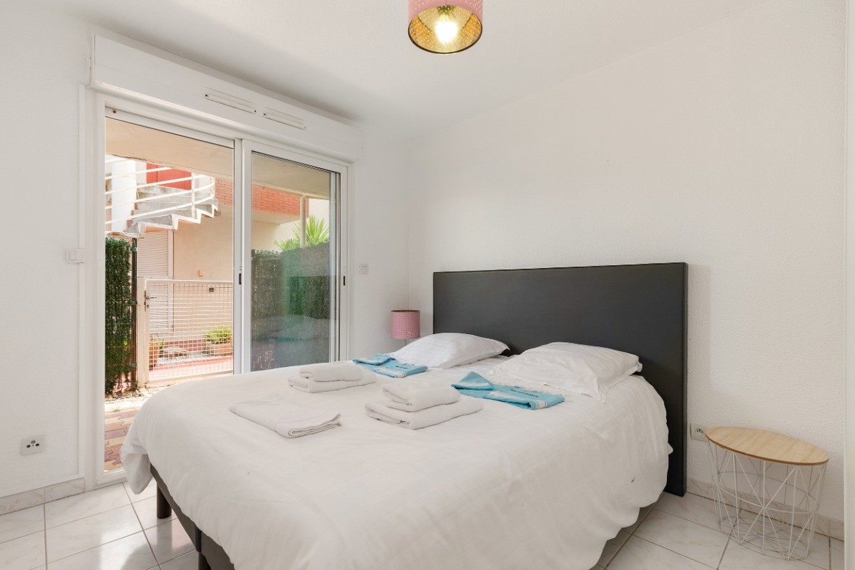 Appartement rêve de mer, Frontignan - Chambre avec terrasse