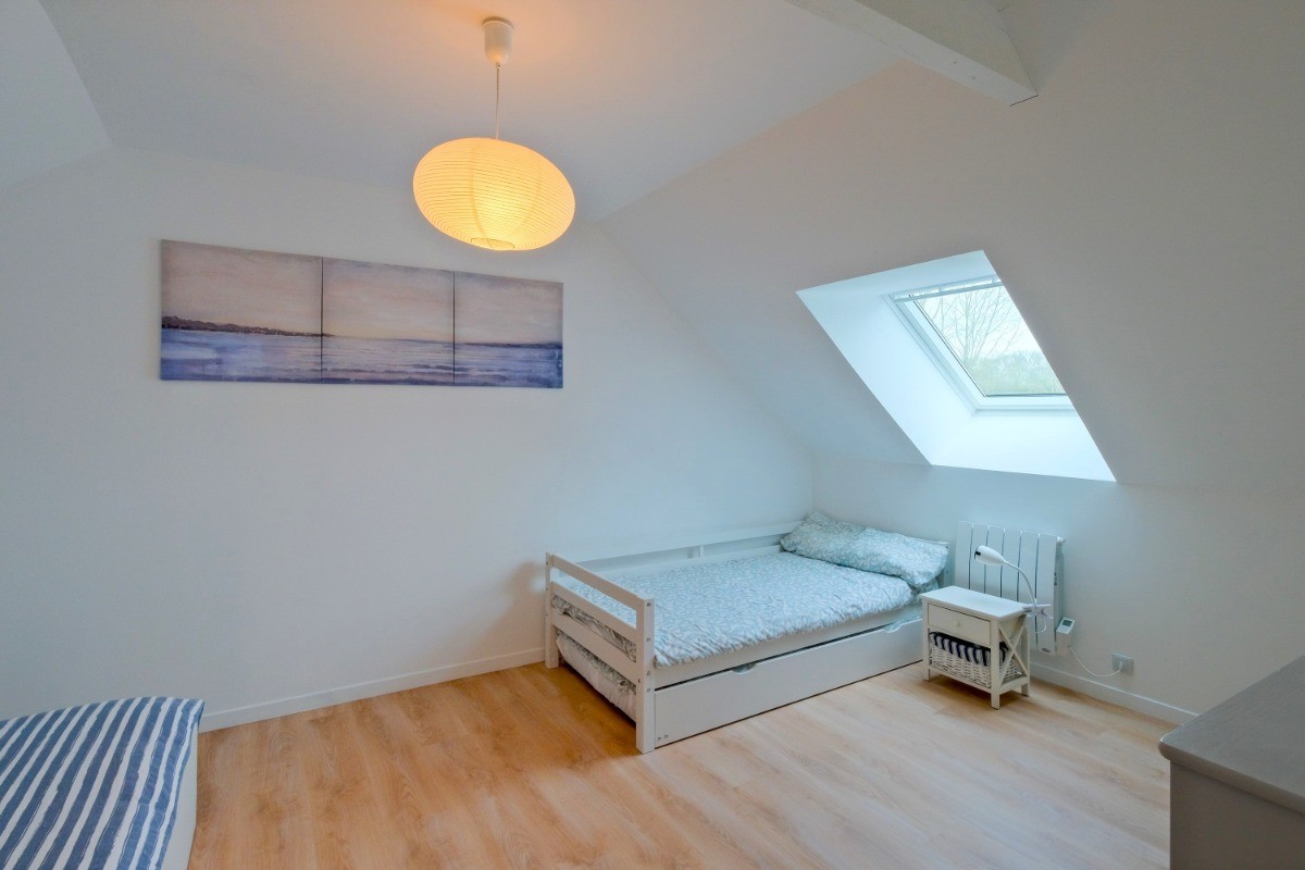 lits gigognes dans la grande chambre