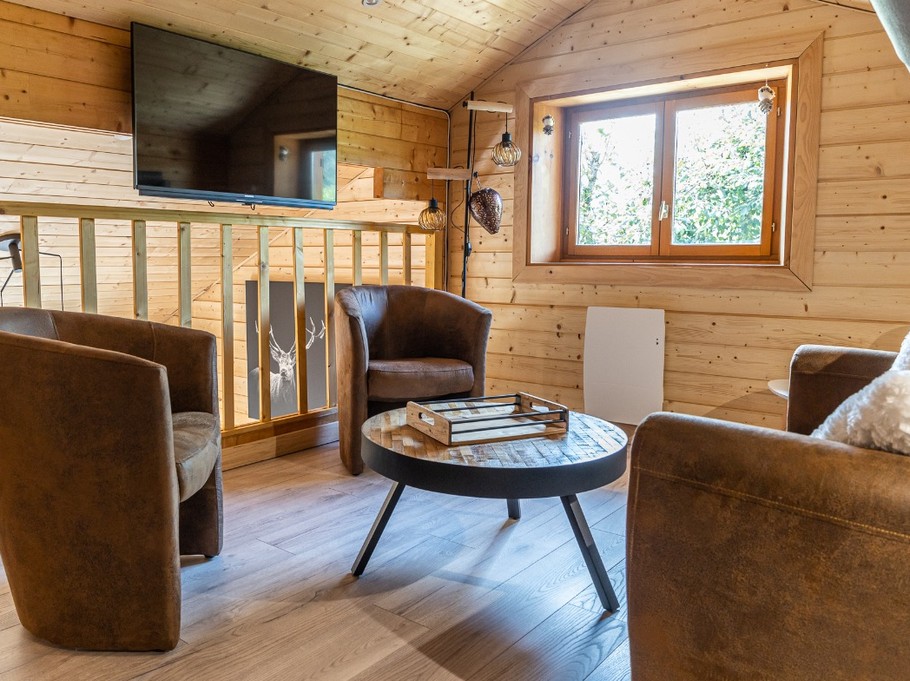 Espace salon - Chalet des Sources