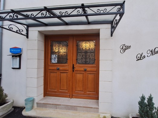 Entrance to the holiday rental