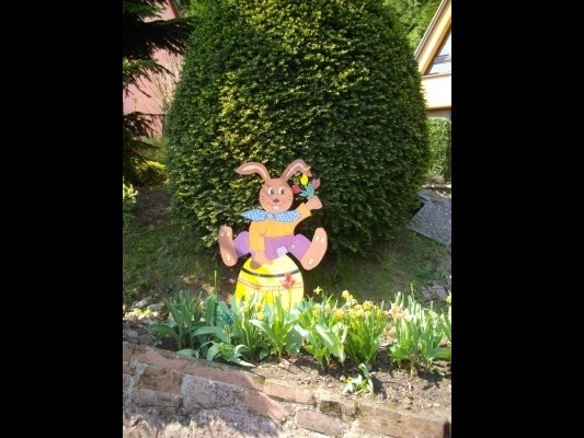 Décor dans le jardin